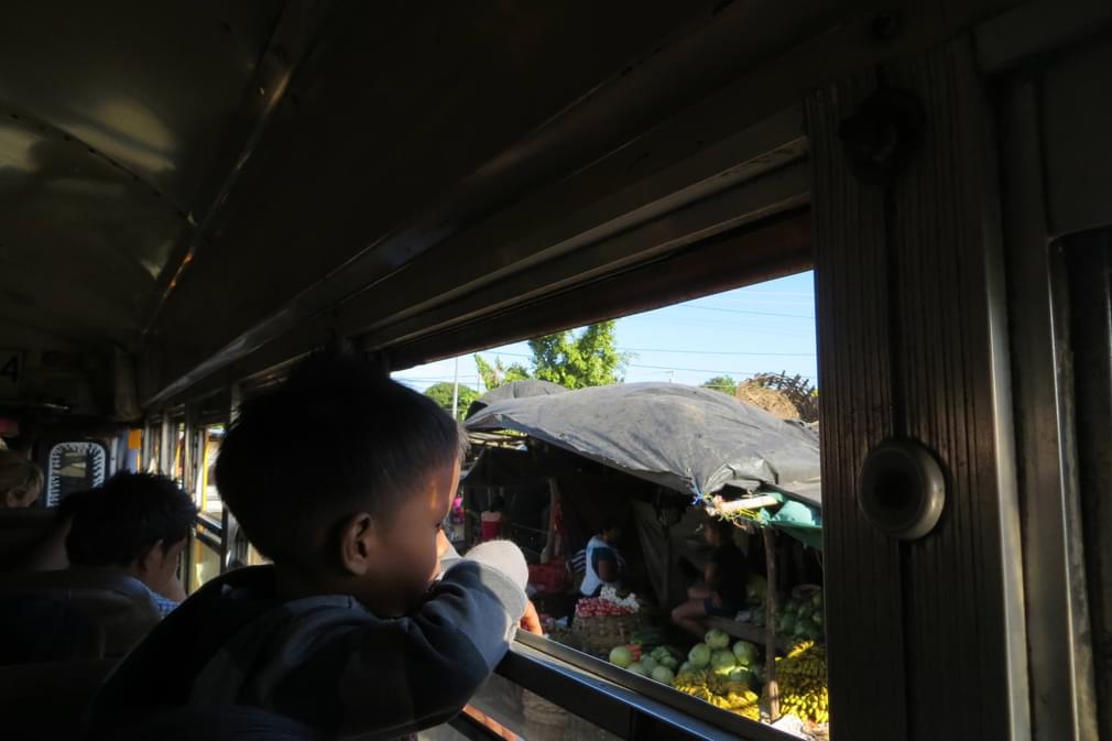 Nicaragua young boy on bus copyright Emma Bye Pura