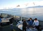 Antarctica deck barbecue on board