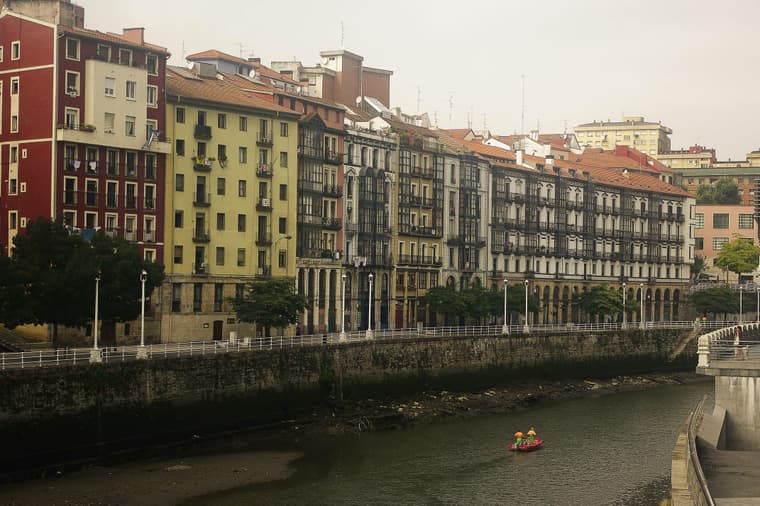 Bilbao's storied streets