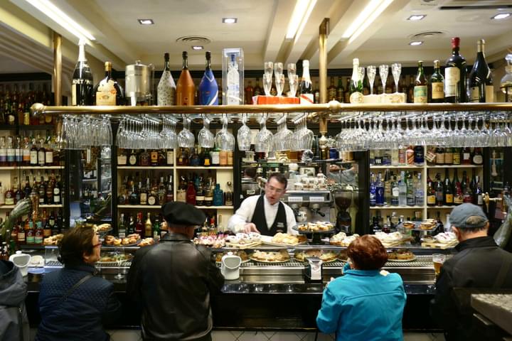 Pintxos bar hopping