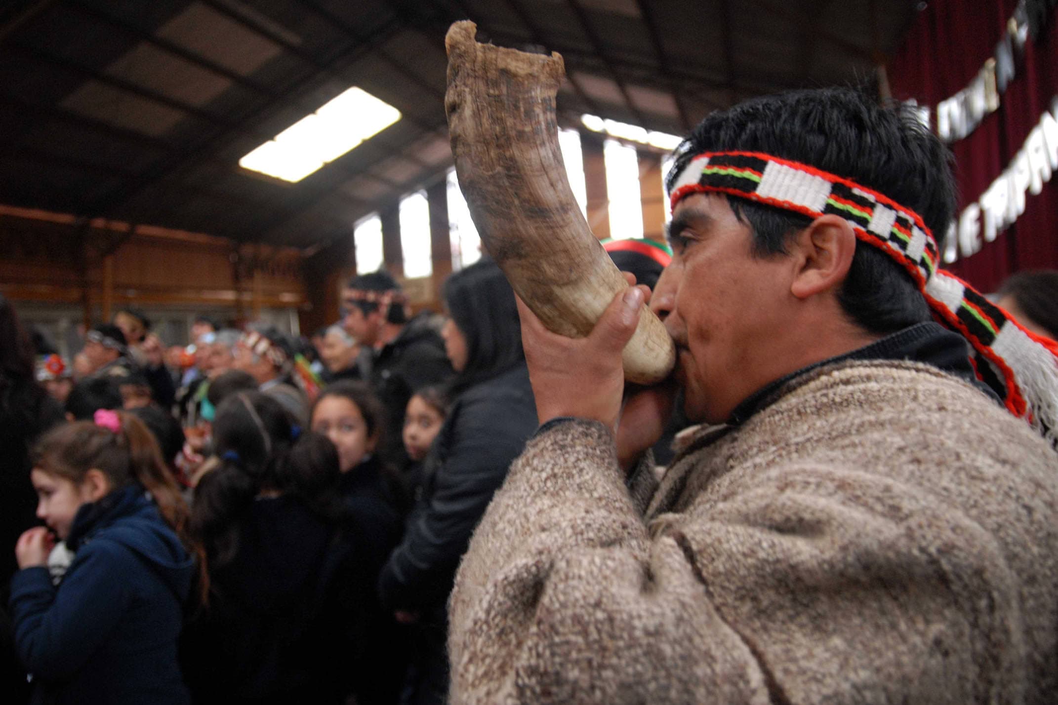 Mapuche man