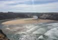 Portugal alentejo costa vicentina odeceixe village and beach from ponta em branco