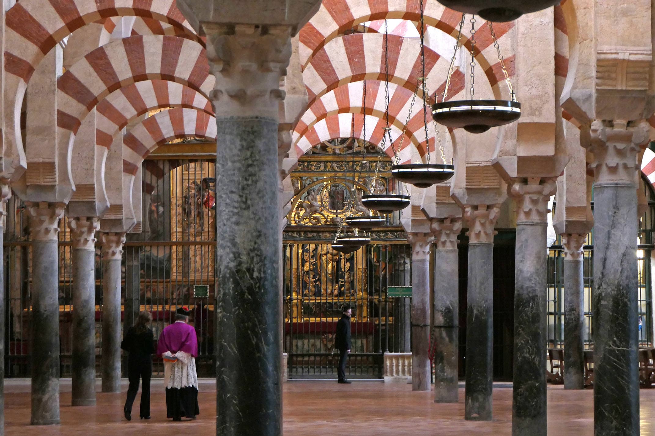 Spain andalucia cordoba mezquita priest mosque c diego