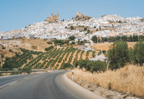 Spain andalucia olvera road canva