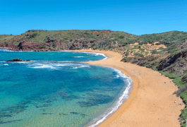 Spain menorca cavalleria beach canva