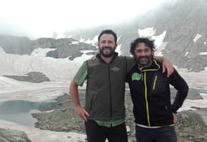 Spain pyrenees ordesa ainsa pineta alberto guide diego friends