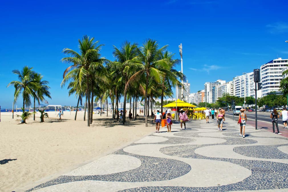 Brazil rio de janeiro people relax on sidewalk in copacabana catarina belova20180829 76980 h2zp5