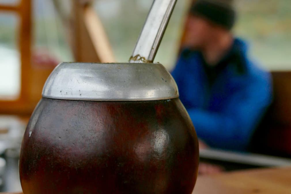 Chile patagonia aysen tortel mate cup on board portrait orientation20180829 76980 1okoh4s