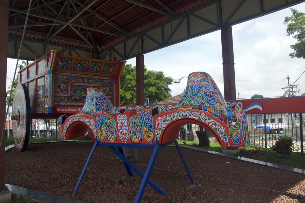 Costa rica central valley sarchi oxcart