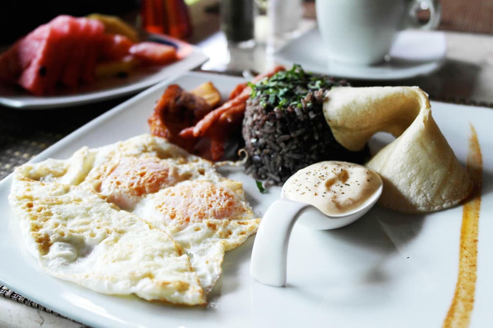 Costa rica tenorio rio celeste hideaway traditional costa rican breakfast20180829 76980 1xp623x
