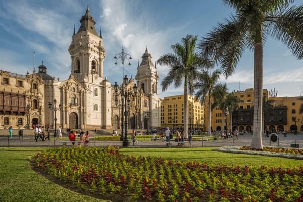 Images itinerary images original g0o5xzlrqvthkbyb9vr86b7wxunnmdft peru lima view of the cathedral church and the main square in the down town20161116 27557 1fdcwwr