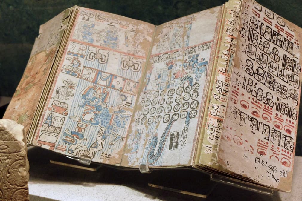 Mexico anthropology museum mayan codex