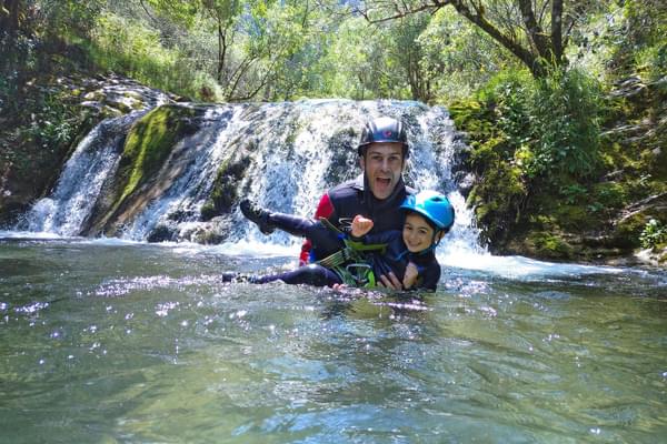 Spain asturias picos canyoning alex guide with son c alex asensio