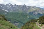 Spain cantabria liebana picos inn to inn day 5 spring valdeon pass hikers 3 c diego