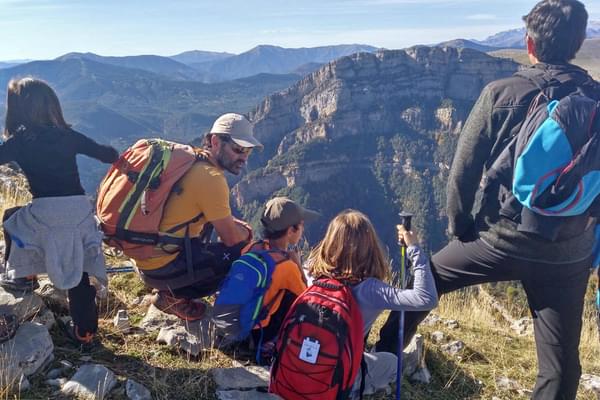 Spain pyrenees family ordesa alberto viewpoint c alberto marin