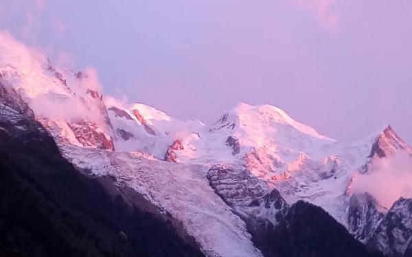 Mont Blanc From Chamonix