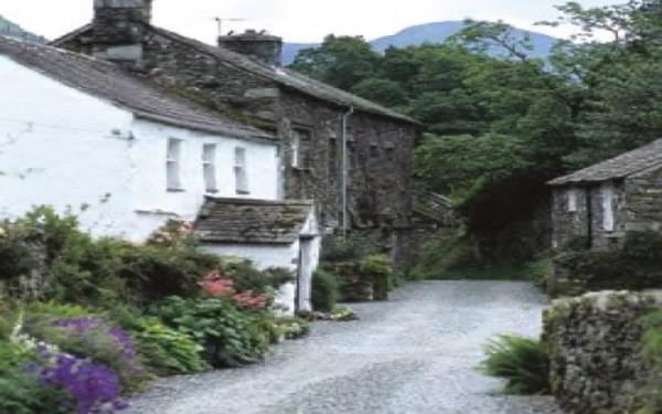 Crookabeck Houses, tucked away on a quiet lane on the way to Hartsop (Stage 12)