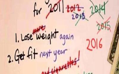 New Year Resolutions 12 30