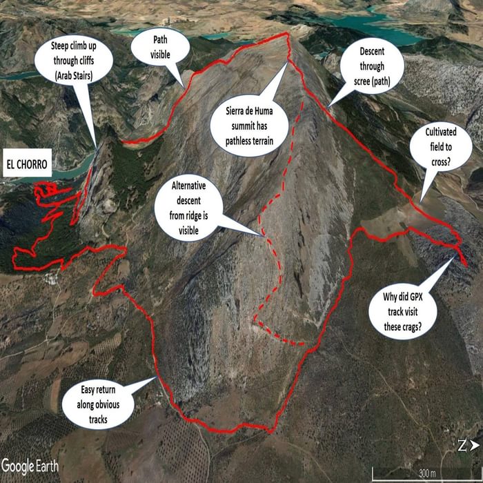 want more walks navigation in a