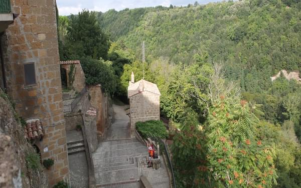 8 The Route Leaves Pitigliano The Back Way