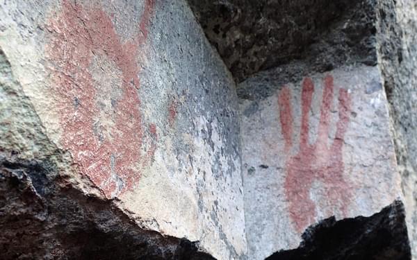 Prehistoric Hand Art