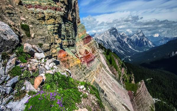 086 Spectacular Geology On Sentiero Astaldi