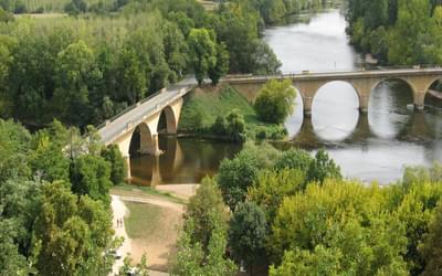 9  The Confluence Of The Dordogne And Vezere Rivers