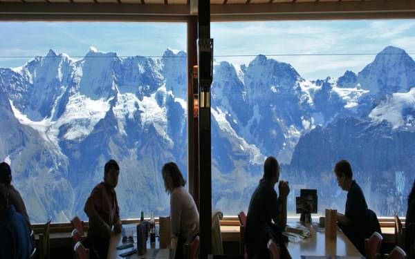 The Schilthorn Restaurant Provides Stunning Views