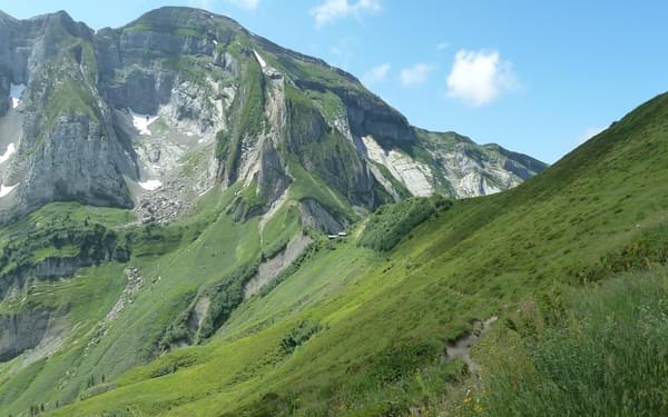 5  The Border Ridge Between Col De Cou And Col De Bretolet
