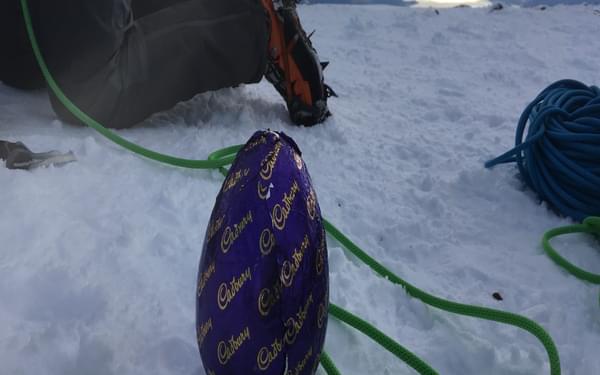 Easter Egg On The Top Of Ben Nevis