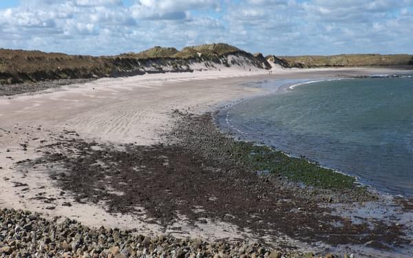 2 This Beach On Lindisfarne Is Typical Of Northumberland's Coastal Scenery