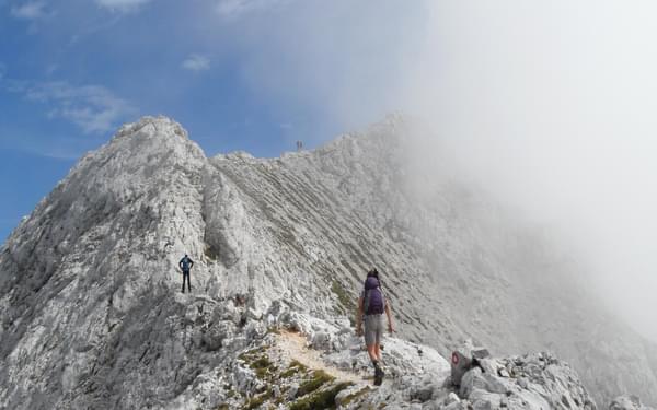 Julian Alps, Slovenia - Final Ridge Ot The Summit Of Prisnak