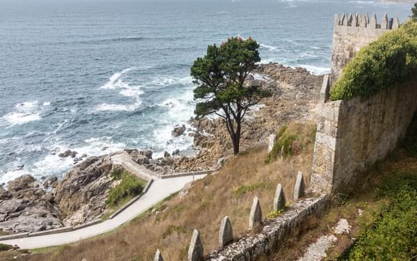 Coastal Camino: Fortaleza De Monterreal Walls, Baiona
