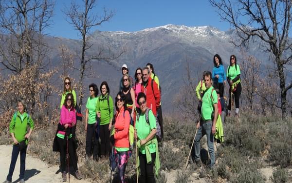 At the Collado de Las Losas with the Montes Tras la Sierra behind 