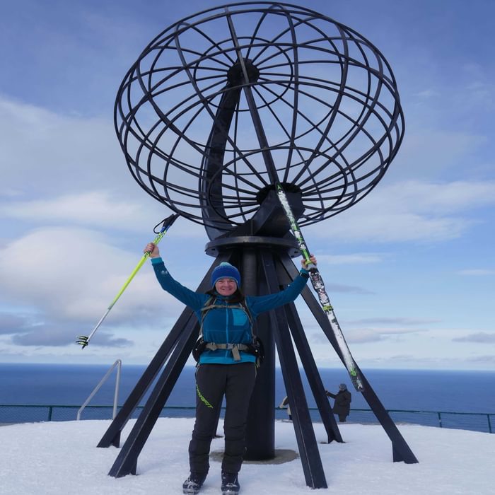 Arrival at Nordkapp!