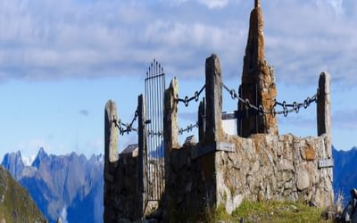 Europe's highest military cemetery at Hochgränton Pass