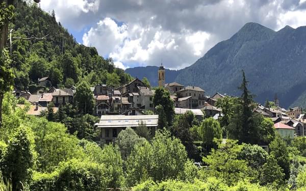 The Village Of Valdeblore En Route For The Col De St Martin