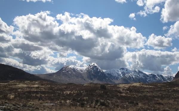 Scottish Highlands – a typical mountain scene