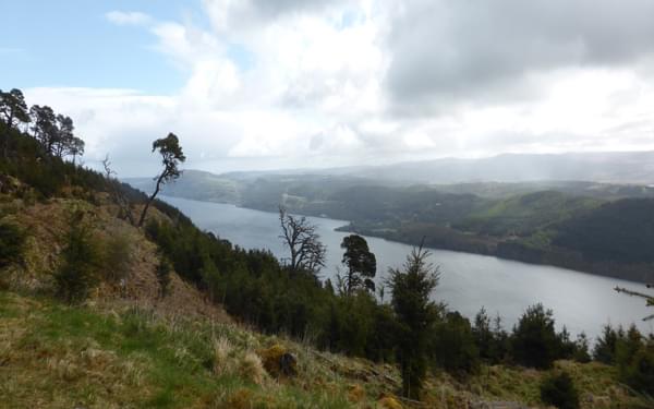 Views looking Northwards along Loch Ness