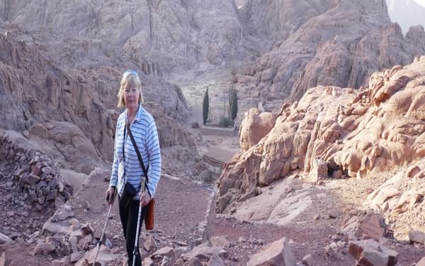 Ascending the steps of Mt Sinai