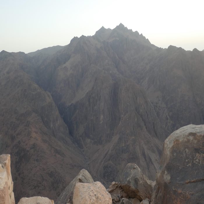 Mt Caterina from Mt Sinai