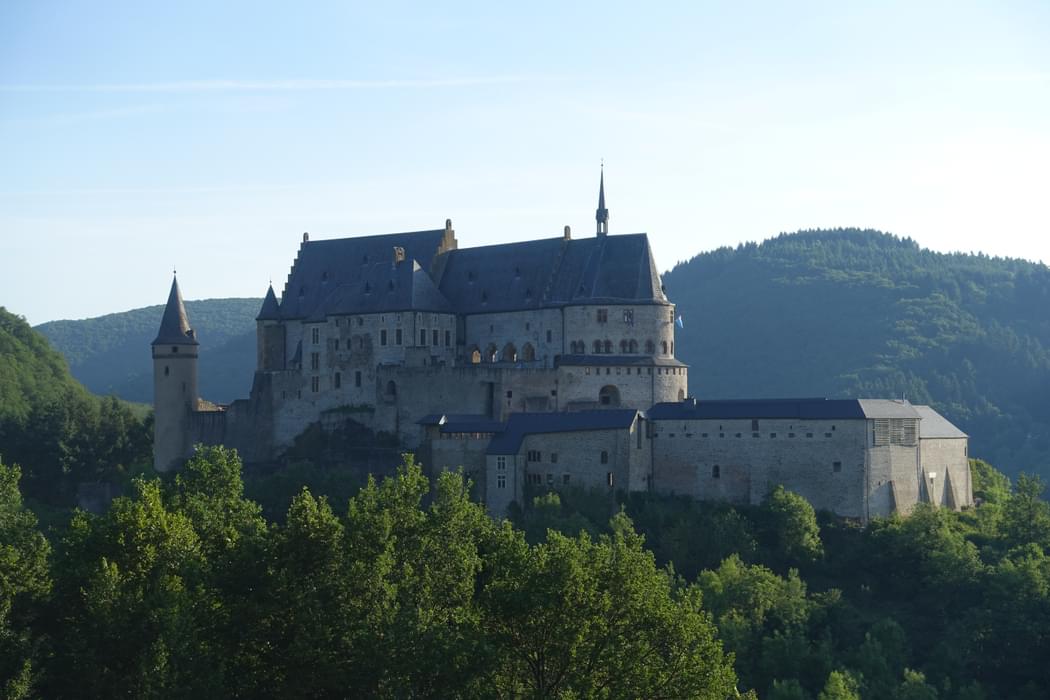 Another view of Vianden castle