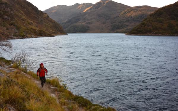 Cut-off from the road network, Knoydart is a great place to explore by fastpacking. Photo by Chris Councell.
