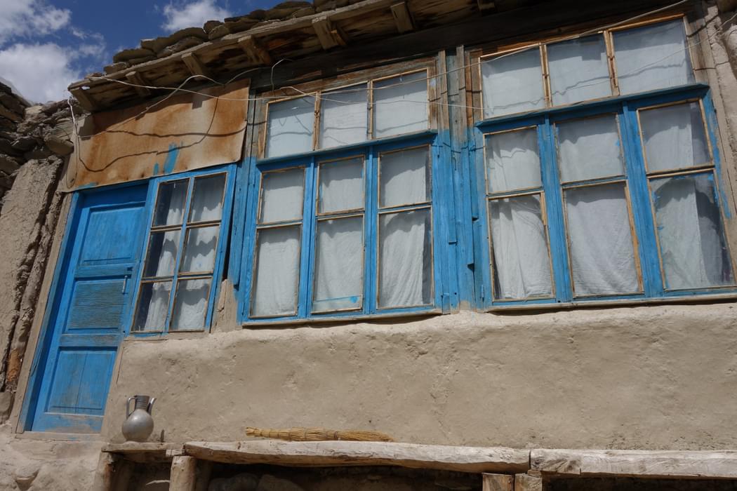 A typical homestay in northern Tajikistan