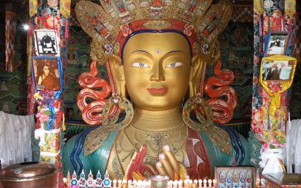 23 Thikse Maitreya Buddha Of The Future