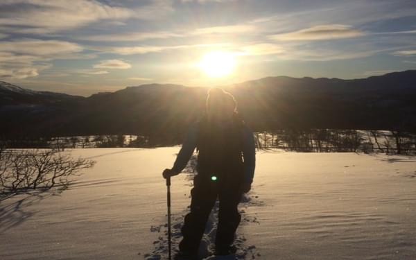 Perfect conditions for winter walking, snowshoeing, cross-country skiing and ski-touring.