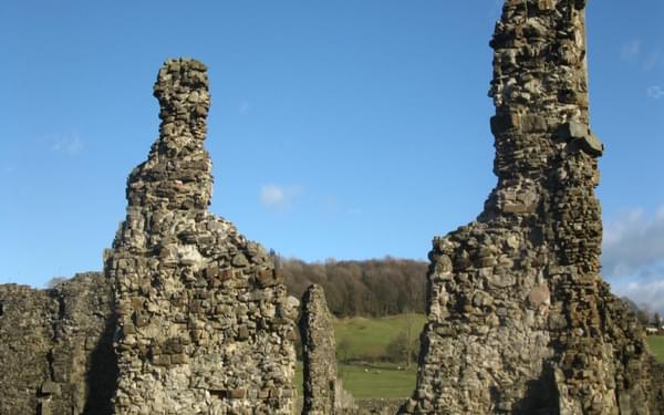 The ruins of Sawley Abbey