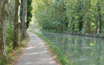 2 The Garonne Canal offers one of the best routes on traffic-free asphalted paths