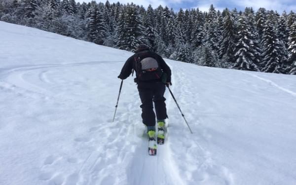 Ski touring enables travel up and downhill, through remote, off-piste and backcountry areas