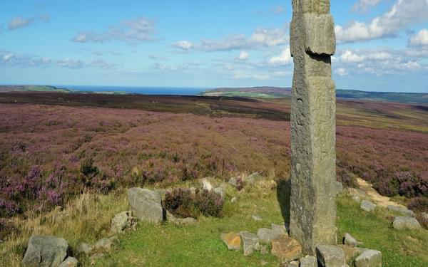 Lilla Cross is one of the oldest carved stone crosses on the moors